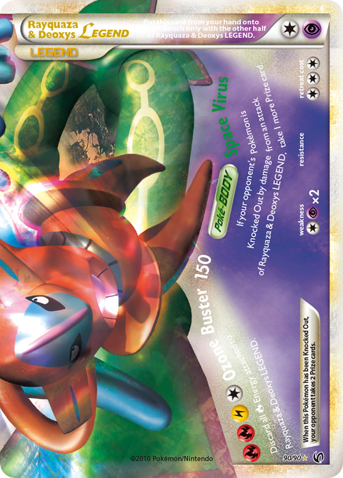 Rayquaza & Deoxys LEGEND - 90/90