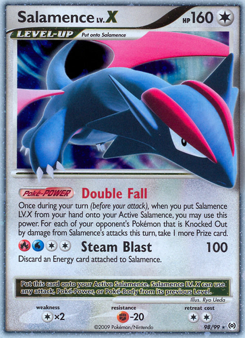 Salamence LV.X - 98/99