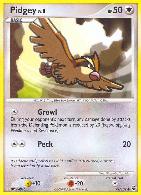 Pidgey - 99/132