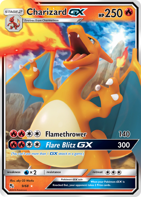 Charizard GX - 9/68