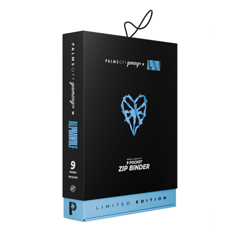 Limited Edition MEGA Capacity 9 Pocket Zip Binder - POG X Alpha Wolf