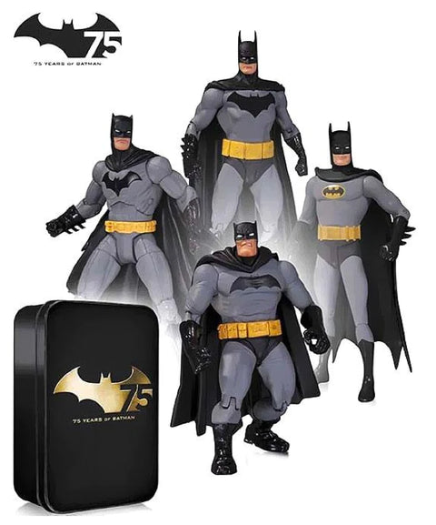 DC Batman 75 Years Collectors Action Figure Set