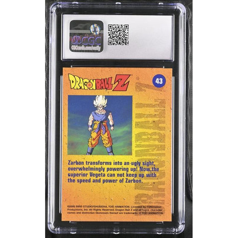 2000 DRAGON BALL Z CHROMIUM ARTBOX VEGETA CGC 9