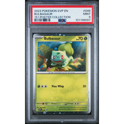 2023 POKEMON SCARLET VIOLET PROMO BULBASAUR SVP046 PSA 9