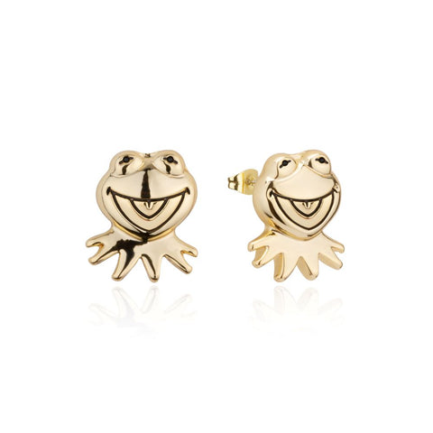 Disney The Muppets Kermit The Frog Stud Earrings
