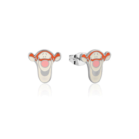 ECC Disney Winnie the Pooh Tigger Enamel Stud Earrings - Default Title
