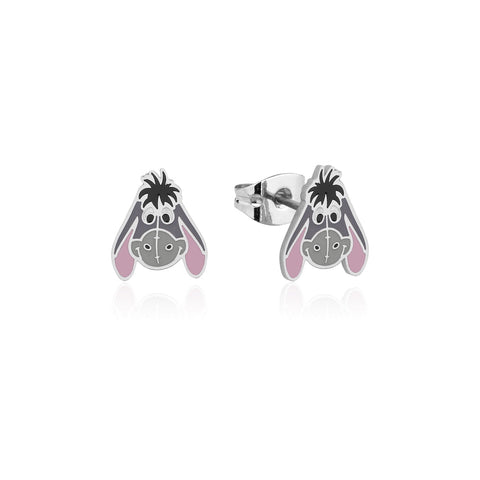 ECC Disney Winnie The Pooh Eeyore Enamel Stud Earrings - Default Title