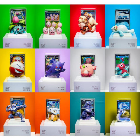 Pokemon TCG CHN: Pokemon Dream Painting Collection 151 Figure Set Blind Box