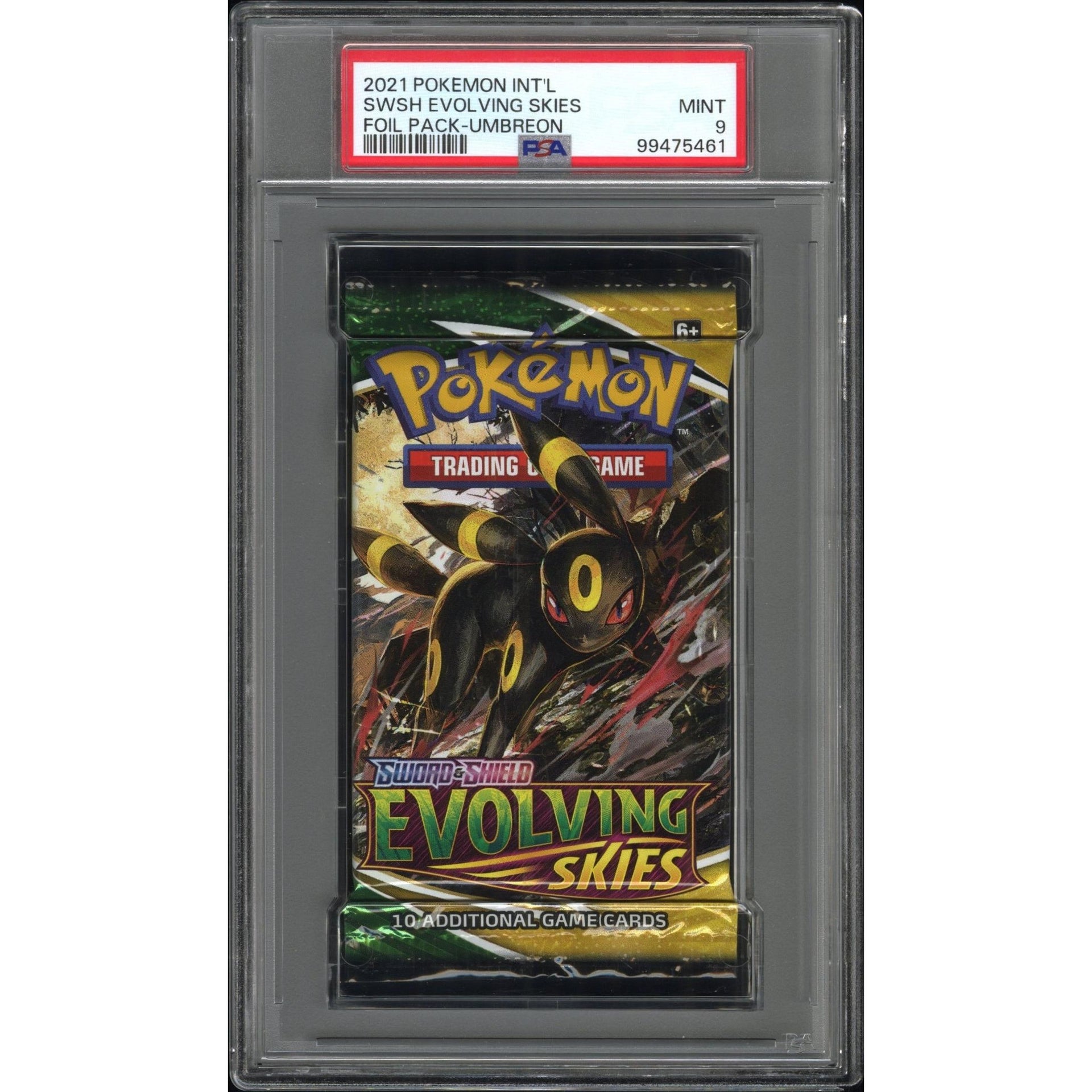 2021 POKEMON EVOLVING SKIES BOOSTER PACK PACK UMBREON PSA 9 – Kollecter