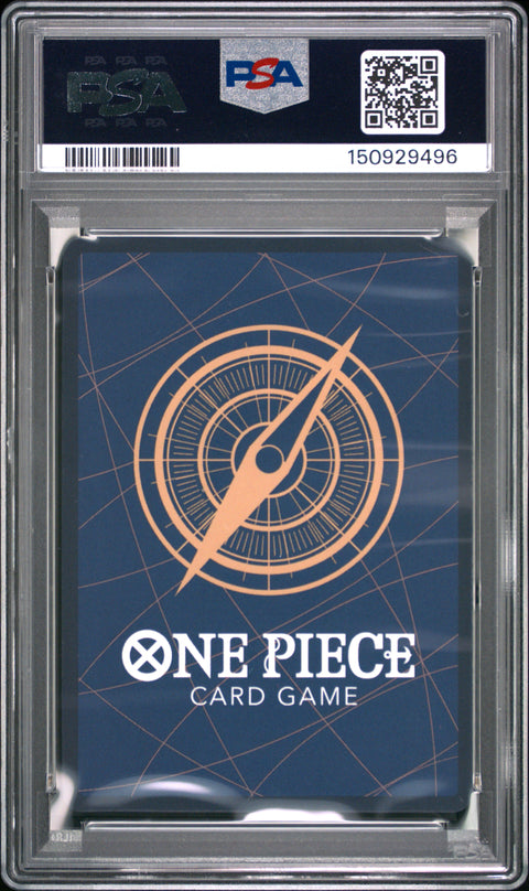 2025 ONE PIECE JAPANESE TRAFALGAR LAW ALTERNATE ART PRB02-002 PSA 10