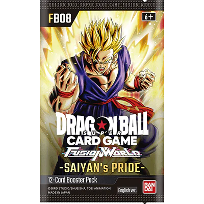 Dragon Ball Super Card Game: Fusion World - SAIYAN’s PRIDE [FB08] Booster Box