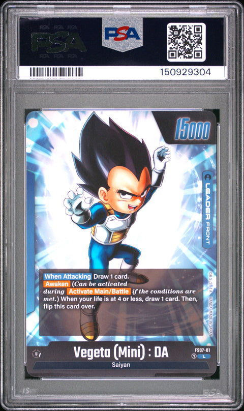 2024 DRAGON BALL VEGETA (MINI) : DA FS07-01 PSA 9
