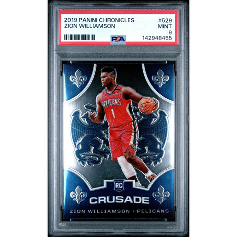 2019 PANINI PANINI CHRONICLES ZION WILLIAMSON 529 PSA 9