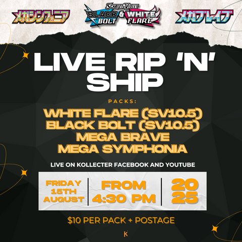Pack Rip Friday Live Pack Rip ‘N’ Ship – Kollecter