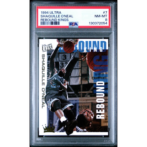 1994 UNKNOWN ULTRA REBOUND KINGS SHAQUILLE O'NEAL 7 PSA 8