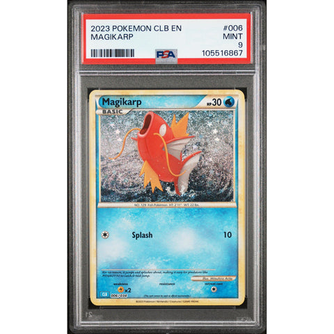 2023 POKEMON CLASSIC COLLECTION MAGIKARP 006/034 PSA 9