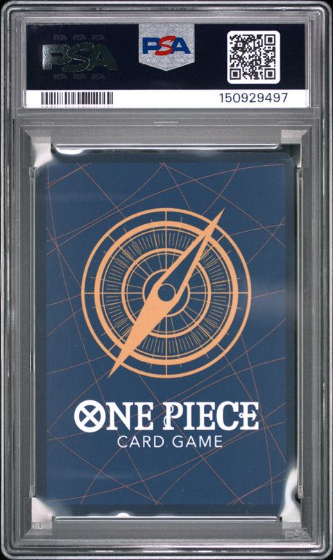 2024 ONE PIECE MONKEY D. LUFFY TREASURE RARE OP07-109 PSA 10