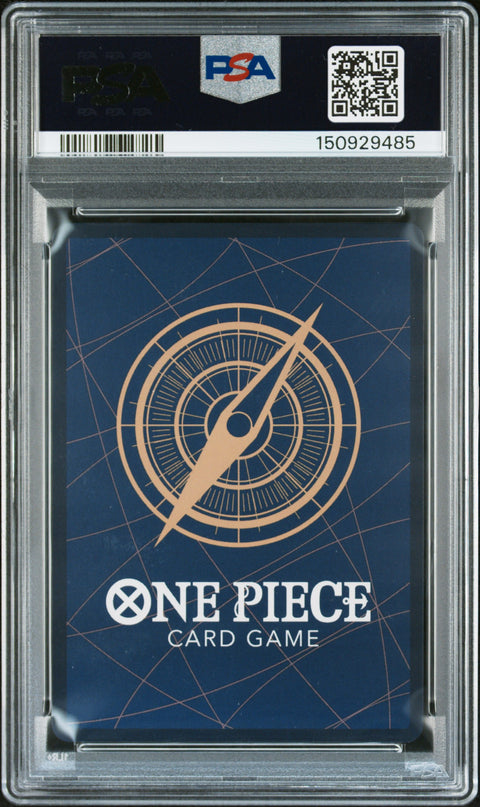 2025 ONE PIECE JAPANESE PORTGAS D. ACE ALTERNATE ART PRB02-018 PSA 10