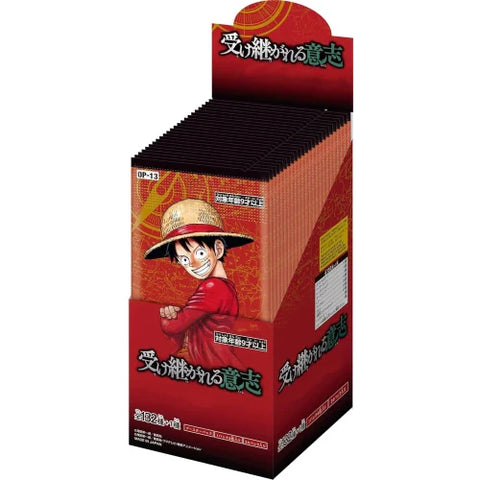 One Piece Card Game JPN: Carrying On His Will [OP-13] Booster Box