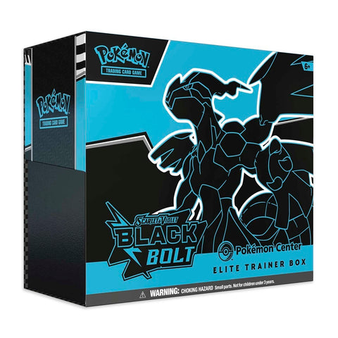 Pokemon TCG: Scarlet & Violet Black Bolt Pokemon Center Elite Trainer Box