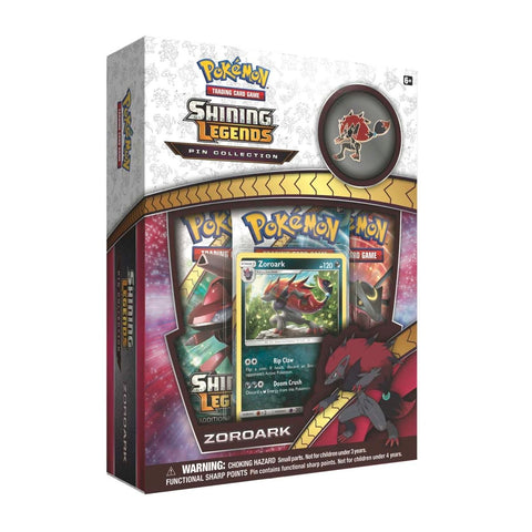 Pokemon TCG: Shining Legends Pin Collection Assorted