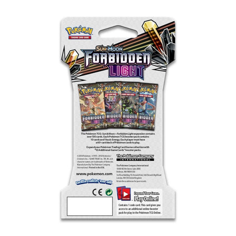 Pokemon TCG: Sun & Moon-Forbidden Light Sleeved Booster Pack