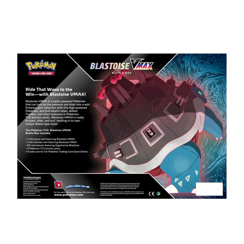 Pokemon TCG: Blastoise VMAX Battle Box