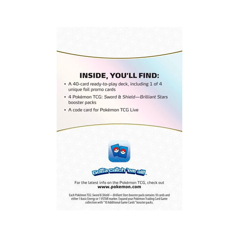 Pokemon TCG: Sword & Shield-Brilliant Stars Build & Battle Box