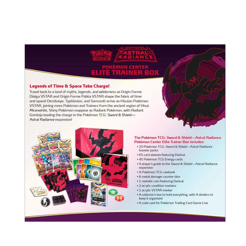 Pokemon TCG: Sword & Shield Astral Radiance Pokemon Center Elite Trainer Box
