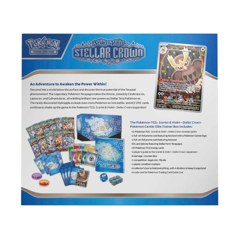 Pokemon TCG: Scarlet & Violet Stellar Crown Pokemon Center Elite Trainer Box