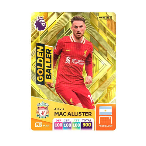 PANINI Adrenalyn 2024/2025 EPL Soccer Cards Booster Pack