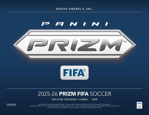 Panini: 2025-26 Prizm FIFA Soccer Retail Box