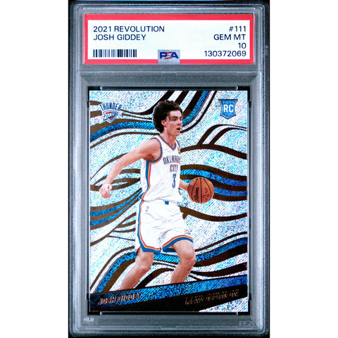 2021 PANINI PANINI REVOLUTION JOSH GIDDEY 111 PSA 10