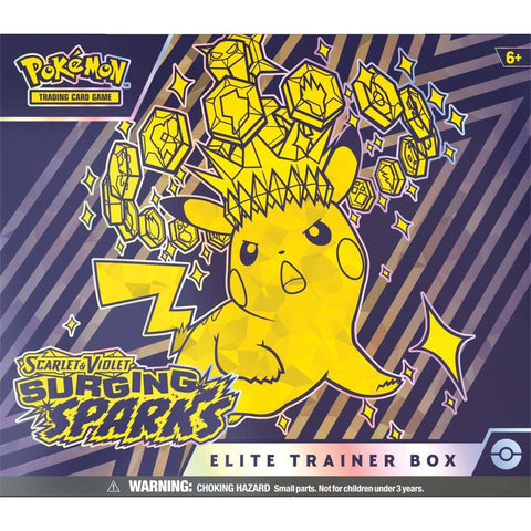 Pokemon TCG: Scarlet & Violet - Surging Sparks Elite Trainer Box