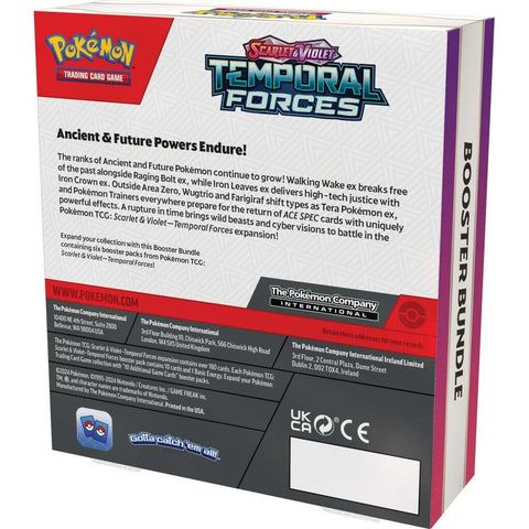 Pokemon TCG: Scarlet & Violet: Temporal Forces Booster Bundle