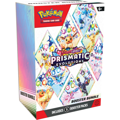 Pokemon TCG: Scarlet & Violet - Prismatic Evolutions Booster Bundle