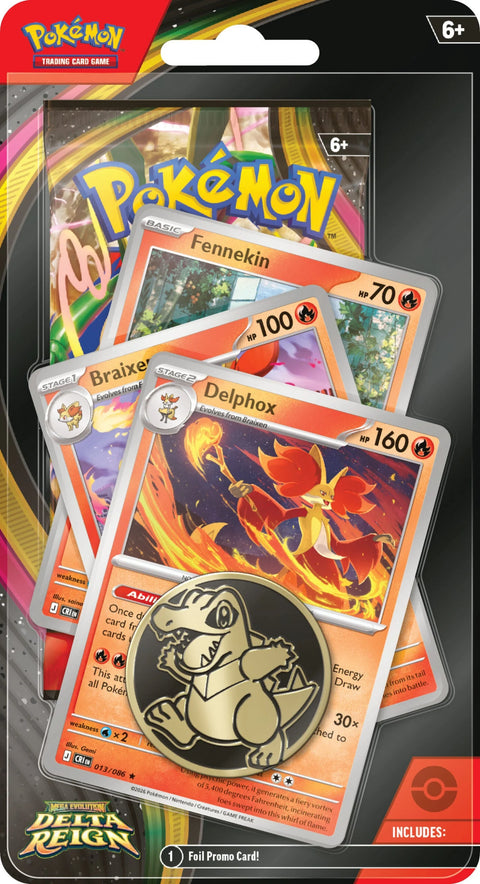 Pokemon TCG: Mega Evolution Delta Reign - Premium Checklane Blister