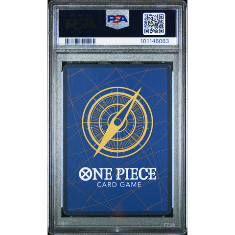 2023 ONE PIECE KINGDOM INTRIGUE TRAFALGAR LAW SPECIAL OP04-047 PSA 10