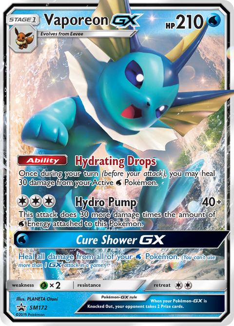 Vaporeon GX - SM172