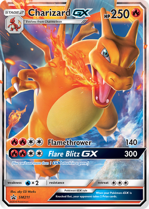 Charizard GX - SM211