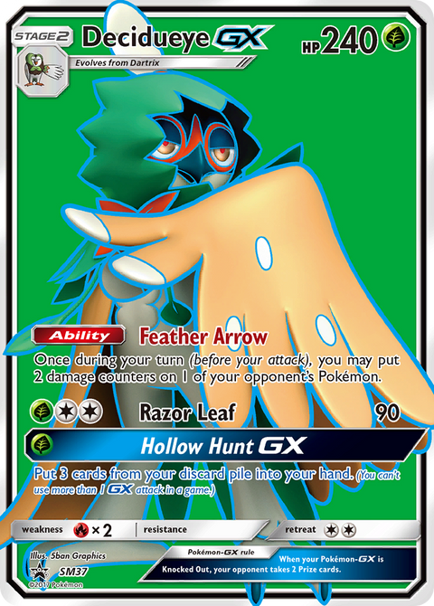 Decidueye GX - SM37