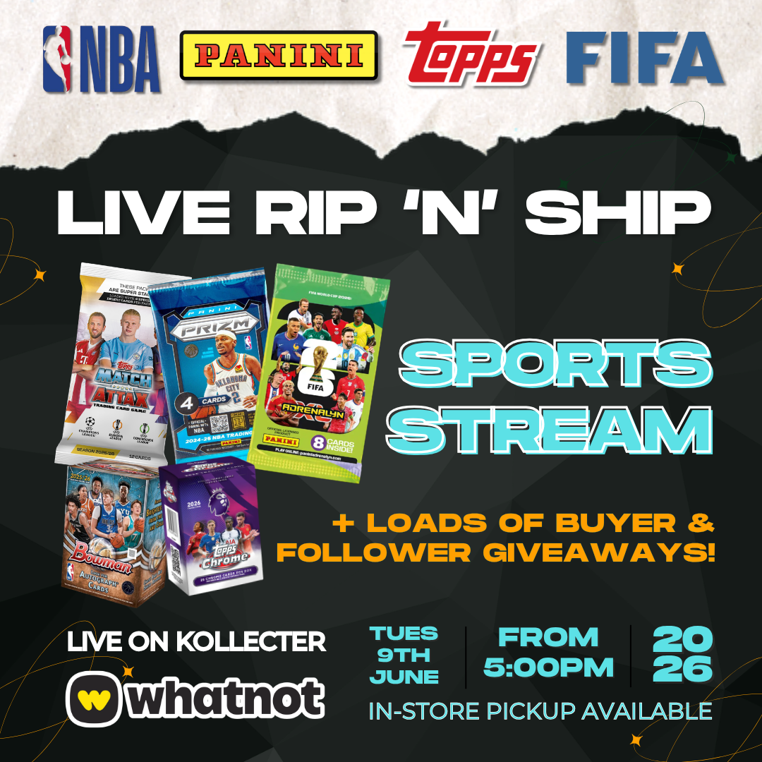 KOLLECTER SPORTS LIVE RIP 'N' SHIP