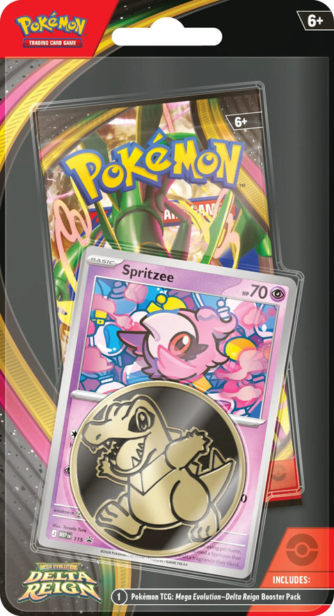 Pokemon TCG: Mega Evolution Delta Reign - Checklane Blister