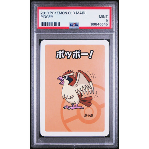 2021 POKEMON JPN OLD MAID PIDGEY PSA 9