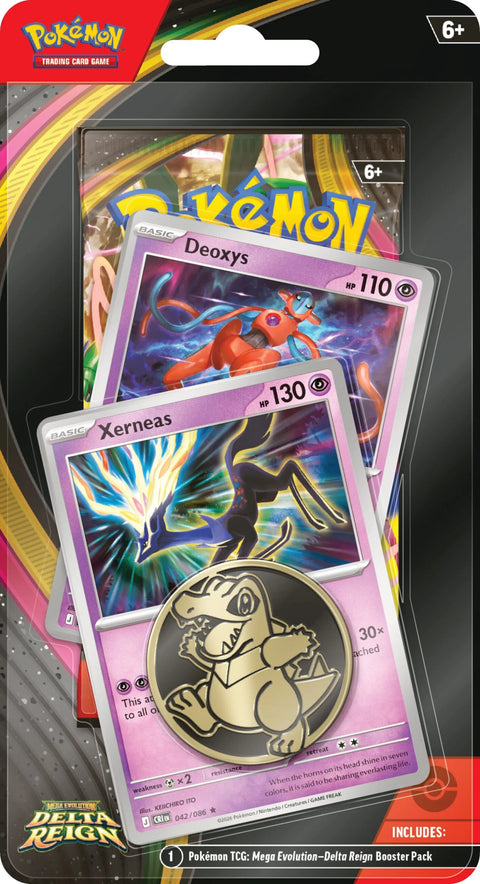 Pokemon TCG: Mega Evolution Delta Reign - Checklane Blister
