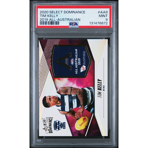 2020 PANINI SELECT DOMINANCE 2019 ALL-AUSTRALIAN TIM KELLY AA9 PSA 9