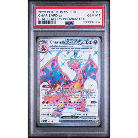 2028 POKEMON SCARLET VIOLET PROMO CHARIZARD EX SVP056 PSA 10