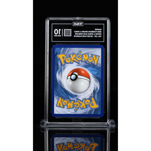 2020 POKEMON SWORLD & SHIELD BASE MARNIE SECRET RAINBOW 208/202 TAG 10