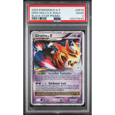 2009 POKEMON BLACK STAR PROMO GIRATINA LV.X HOLO DP38 PSA 2