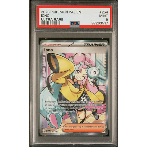 2023 POKEMON PALDEA EVOLVED IONO 254/193 PSA 9